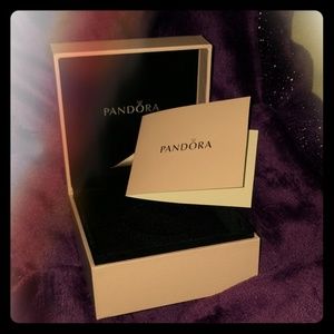 **SOLD **Auth. Pandora jewelry box new gift card